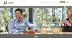 Desktop Screenshot of oil.fi